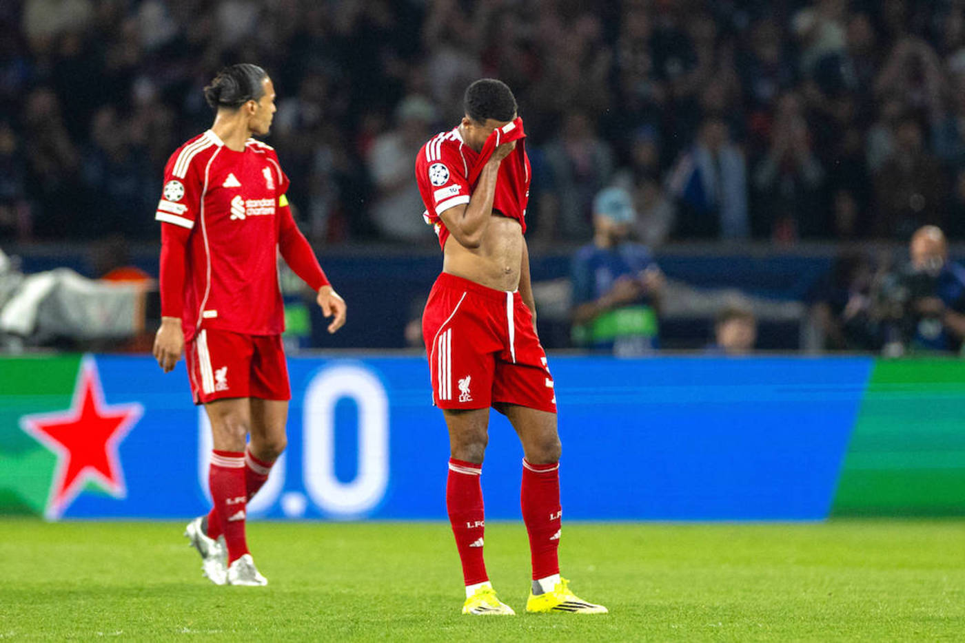 PSG – Liverpool 2-0: Brant uppförsbacke i returen